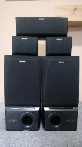 Zdjęcie oferty: Kolumny Sony 5.1 kino domowe sprawne technicznie 