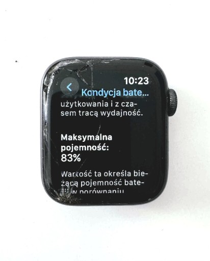 Zdjęcie oferty: Apple Watch 5 GPS 40mm, aluminium (gwiezdna szarość) + pasek sportowy