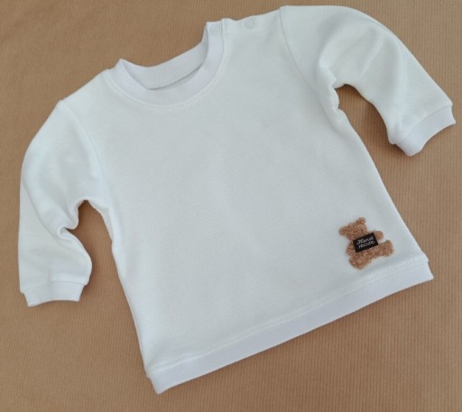 Zdjęcie oferty: Bluzka niemowlęca biała rozmiar 68 wyprawka