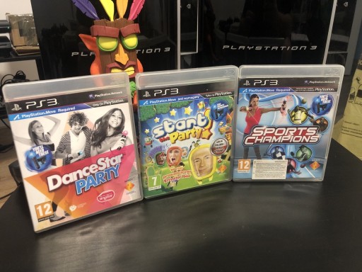 Zdjęcie oferty: Zestaw gier Playstation Move PS3 PL kinekt kinect