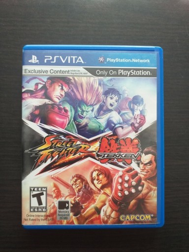 Zdjęcie oferty: Street Fighter X Tekken PS Vita UNIKAT