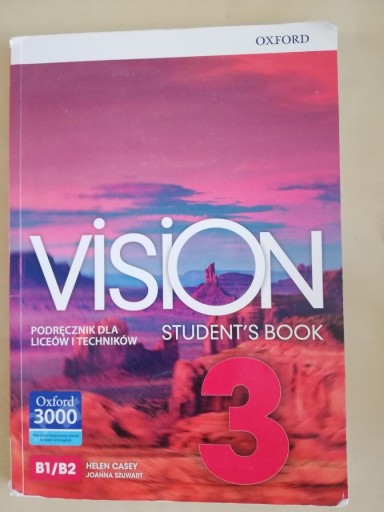 Zdjęcie oferty: Oxford Vision student's book 3 podręcznik