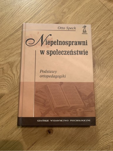 Zdjęcie oferty: Niepełnosprawni w społeczeństwie Otto Speck