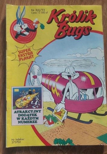 Zdjęcie oferty: Królik Bugs Nr 3 (6) 93