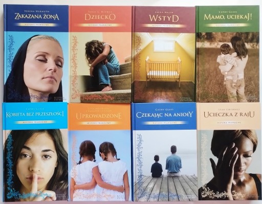 Zdjęcie oferty: Historie prawdziwe 8x: Czekając na anioły, Uprowadzone, Dziecko, Wstyd +4