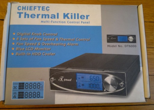 Zdjęcie oferty: CHIEFTEC DT6000; HDD; wentylatory+termopary