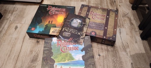 Zdjęcie oferty: Robinson Crusoe: Przygoda na przeklętej wyspie + 3 dodatki 