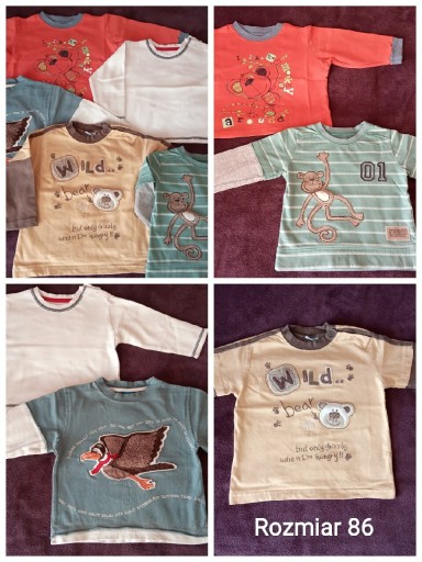 Zdjęcie oferty: Bluzy, bluzki, koszule, sweterki, chłopiec,r.74-98