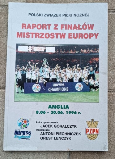 Zdjęcie oferty: Raport z finałów mistrzostw Europy Anglia 1996