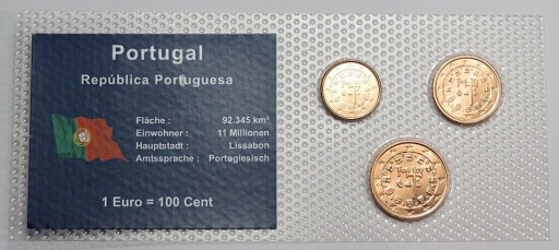 Zdjęcie oferty: 5 menniczych zestawów monet z 5-ciu krajów