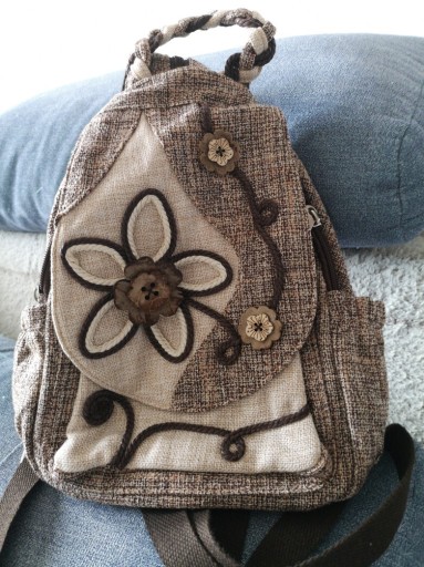 Zdjęcie oferty: Plecak z pięknym motywem kwiatowym 