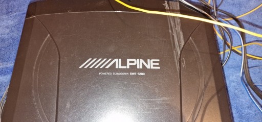 Zdjęcie oferty: Alpine SWE-1200 aktywny subwoofer 