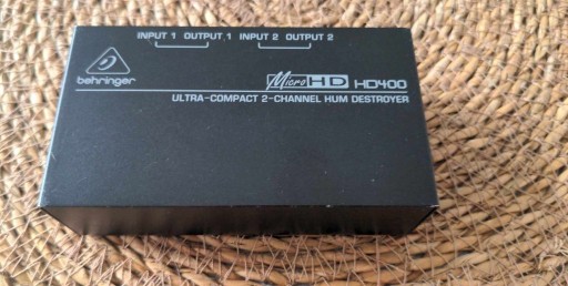 Zdjęcie oferty: Behringer HD400 hum destroyer