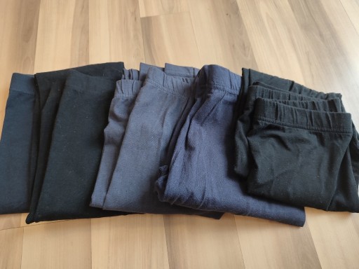 Zdjęcie oferty: Legginsy zestaw 5 szt. rozm.152-164