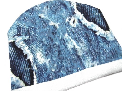 Zdjęcie oferty: lekka czapka dresowa melanż JAK JEANS blue