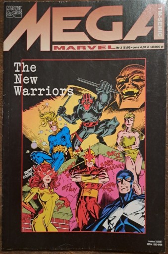 Zdjęcie oferty: Komiks Mega Marvel The New Warriors 1995