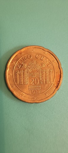 Zdjęcie oferty: Moneta 20 eurocentów austriackich