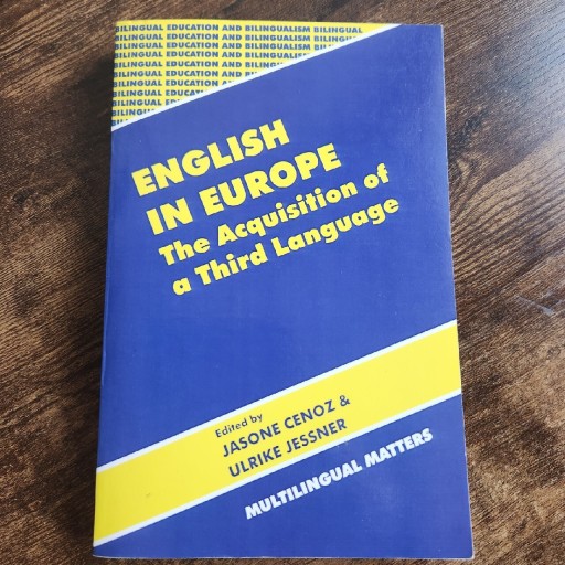 Zdjęcie oferty: English in Europe Ghe Acquisition of a 3rd Lang.