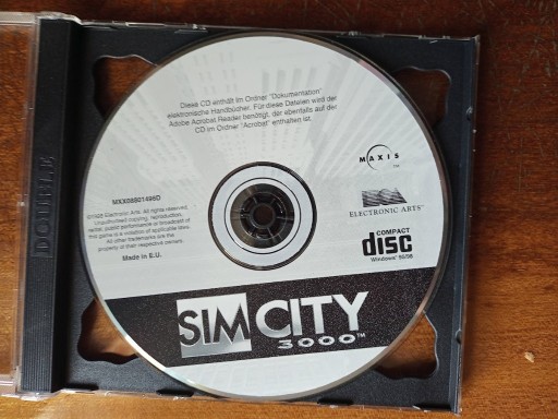 Zdjęcie oferty: Sim City 3000 (PC CD)