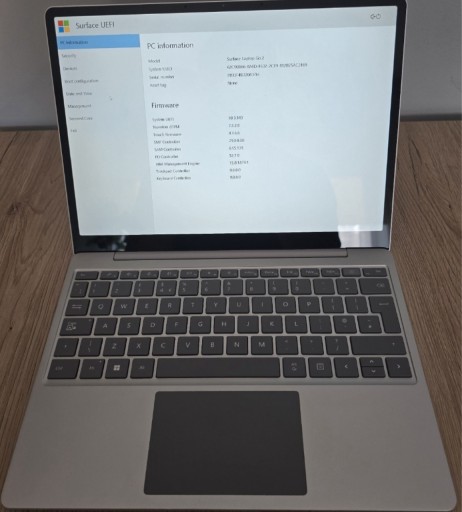 Zdjęcie oferty: Laptop Microsoft Surface Go 2 12,4 " Intel Core i5 8 GB/256GB srebrny