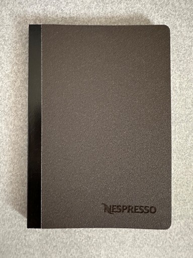 Zdjęcie oferty: Nespresso - zeszyt/notatnik w linię