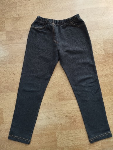 Zdjęcie oferty: CZARNE LEGGINSY ROZMIAR 116 122