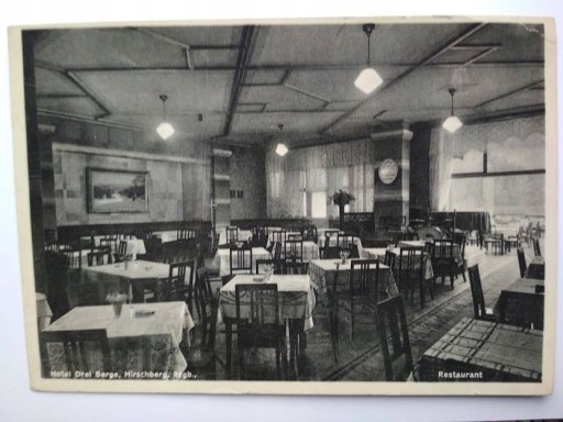 Zdjęcie oferty: JELENIA GÓRA Hirschberg Hotel Drei Berge 1932