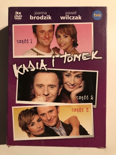 Zdjęcie oferty: KASIA I TOMEK: SEZON 1-3 - DVD