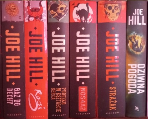 Zdjęcie oferty: NOS4A2 + Rogi + cztery innych książek Joe Hill