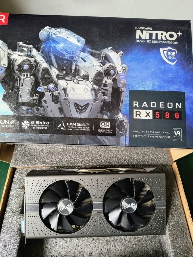 Zdjęcie oferty: Sapphire Radeon RX 580 Nitro + Limited Edition 8Gb