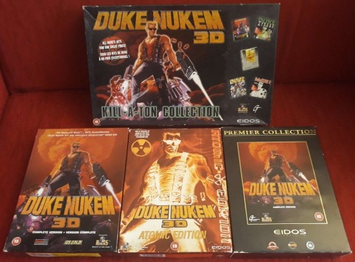 Zdjęcie oferty: 4x Duke Nukem 3D - PC Big Box Eng