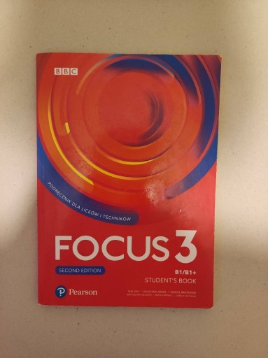 Zdjęcie oferty: Podręcznik, Focus 3, Pearson