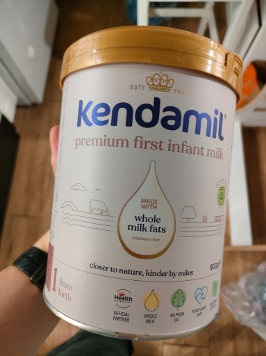 Zdjęcie oferty: Mleko modyfikowane początkowe Kendamil 1