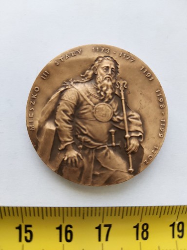 Zdjęcie oferty: Medal Kolegiata w Kruszwicy Mieszko III