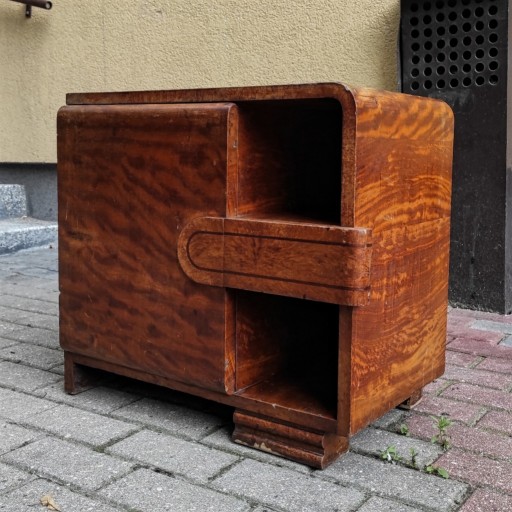 Zdjęcie oferty: Nakastlik Art Deco Lata 30 Szafka Nocna Pomocnik