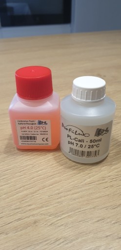 Zdjęcie oferty: Płyny kalibracyjne GHL do elektrod pH