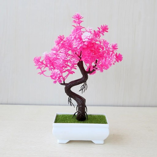 Zdjęcie oferty: onsai mała doniczka sztuczna roślina kwiat