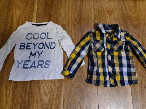 Zdjęcie oferty: Koszula+bluzeczka r.18-24 miesięcy F&F