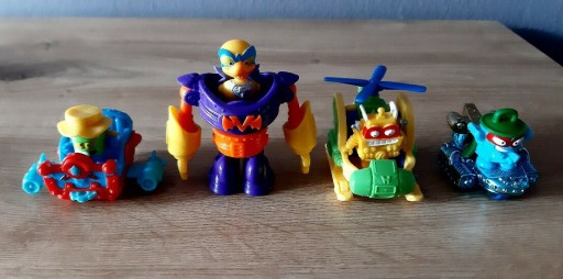 Zdjęcie oferty: Super Zings (Things) 4 pojazdy i 4 figurki