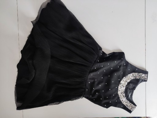 Zdjęcie oferty: 140 146 George Sukienka elegancka cekiny czarna