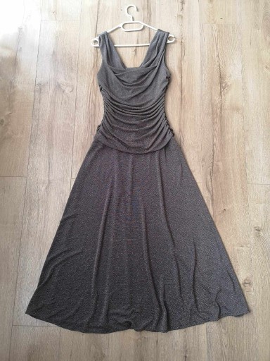 Zdjęcie oferty: Długa sukienka błyszcząca świecąca Asos Nightway M