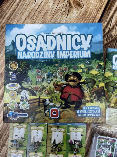 Zdjęcie oferty: Osadnicy Narodziny Imperium, stan - idealny gra planszowa 
