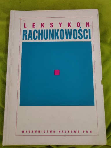 Zdjęcie oferty: Leksykon rachunkowości Nowak 