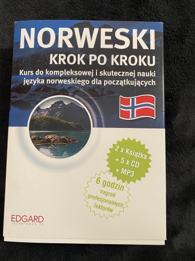 Zdjęcie oferty: Norweski krok po kroku, Edgard, A1-B1