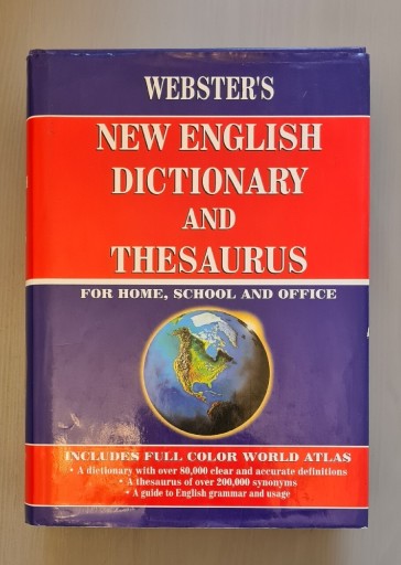 Zdjęcie oferty: New English Dictionary and Thesaurus