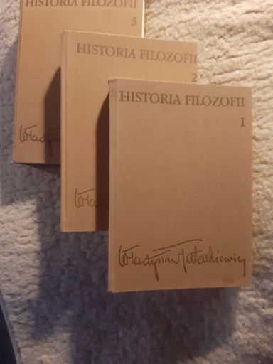 Zdjęcie oferty: Władysław Tatarkiewicz Historia filozofii t.I-Iii