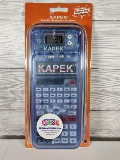 Zdjęcie oferty: Kalkulator naukowy Kapek + zestaw matematyczny