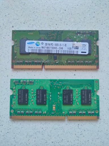 Zdjęcie oferty: SAMSUNG SODIMM 4GB DDR3 1333 M471B5773DH0-CH 2x2GB