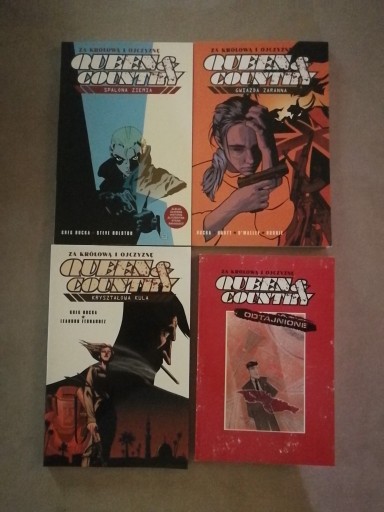 Zdjęcie oferty: ZA KRÓLOWĄ I OJCZYZNĘ TOM I-IV/GREG RUCKA/wyd.1