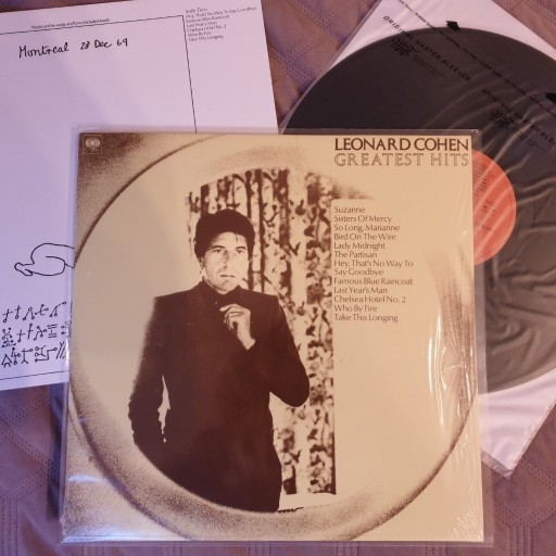 Zdjęcie oferty: Leonard Cohen Greatest Hits ('18 mint-)